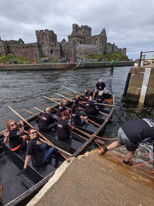 RL360° Viking Longboat team