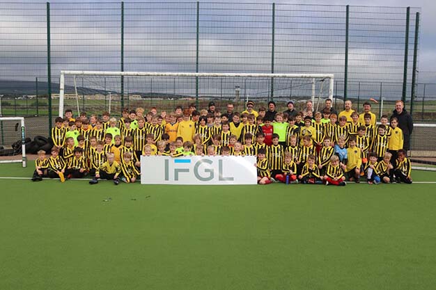 Photo of the team in their new kit