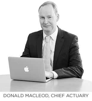 Donald MacLeod, Chief Actuary