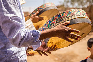 Gnaoua Morocco Music Festival-  drums and live music